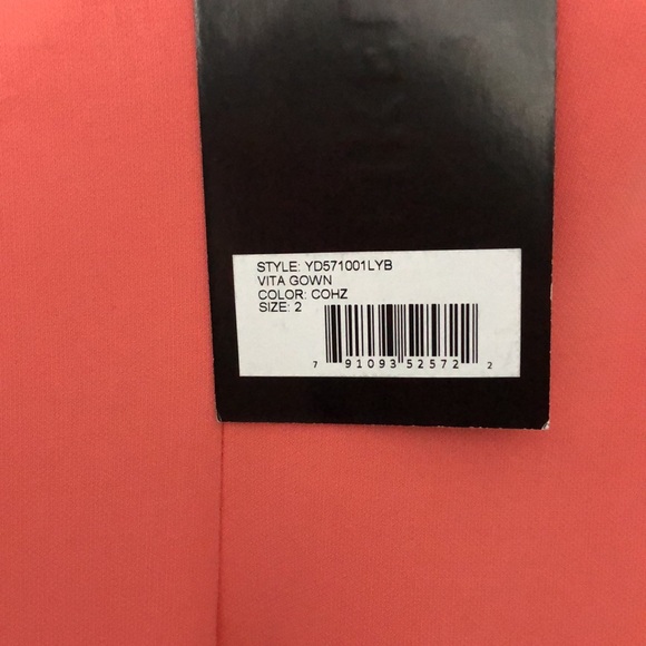 Gorgeous Likely Vita Gown coral color Revolve - Picture 6 of 9